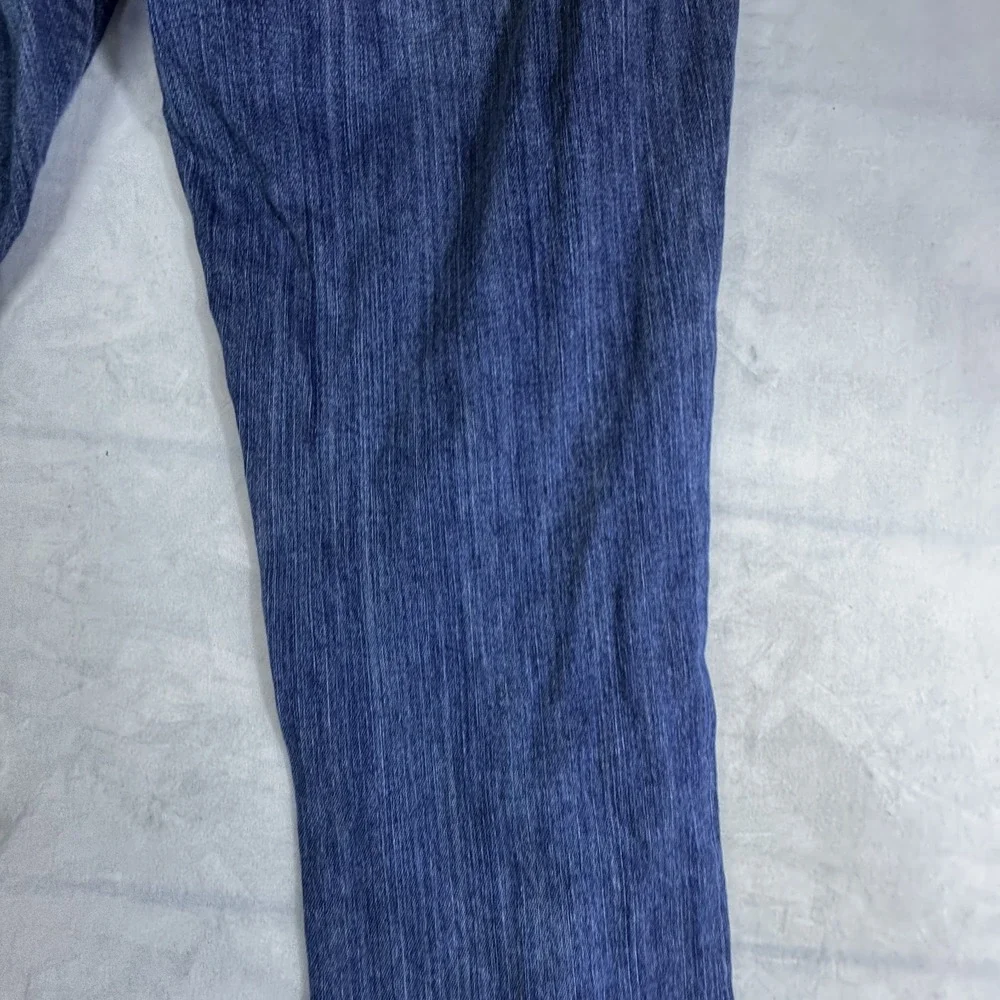 Liz Claiborne Womens Boyfriend Skinny Jeans Blue Whiskered Denim 5-Pocket 12